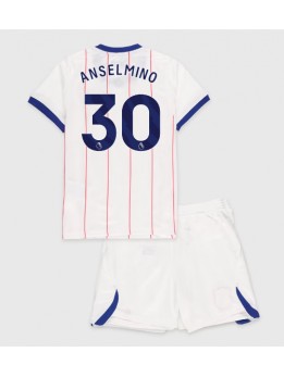 Otroški Nogometna dresi replika Chelsea Aaron Anselmino #30 Tretji 2026-27 Kratek rokav (+ hlače)